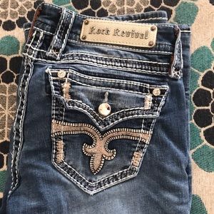 Size 28 Rock Revival Bootcut Jeans